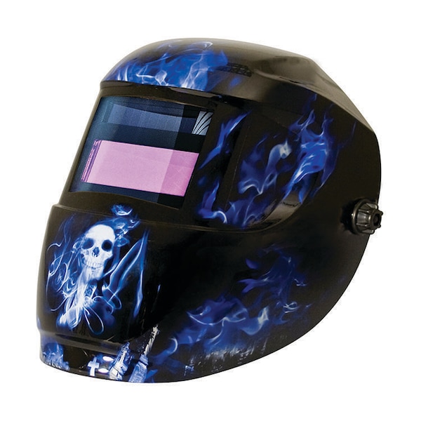 Welding Helmet CARRERA W/1000F BLUE DOOM